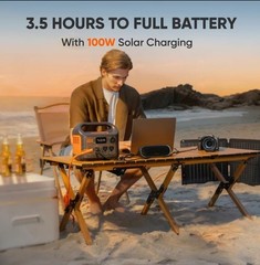Jackery Explorer 300 Portable Power Station – 293Wh, 300W, Solar Generator Ready
