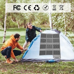 MHPOWOS Small Solar Panel for Ecoflow Anker Jackery Bluetti Power Station