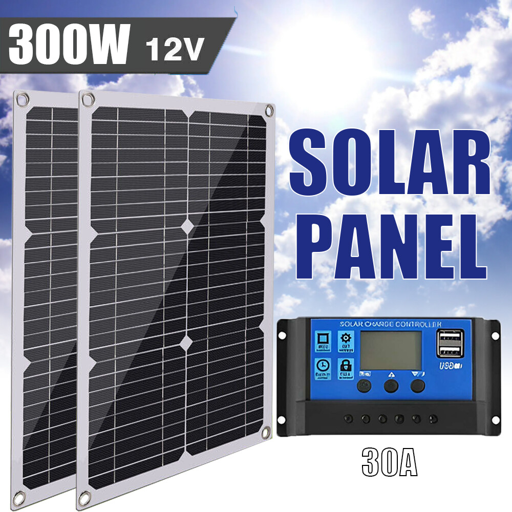 300W Semi-Flexible Solar Panel kit For Home & Other Off Grid Applications