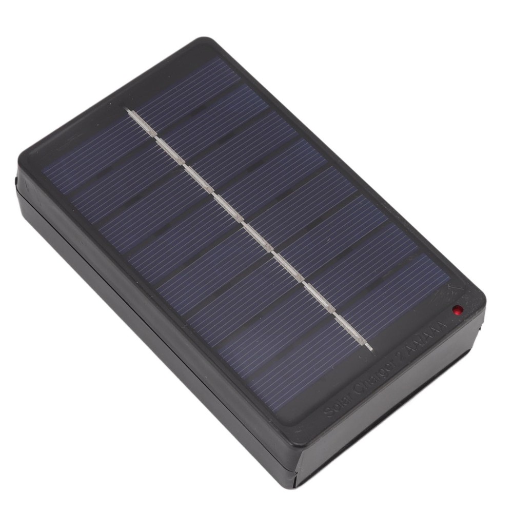 Solar Panel Battery Charger Charging Case Box 1W 4V For AA AAA 1.2V Batteries MG