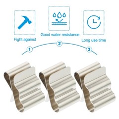 50pcs deicing cable Solar Panel Cable Clip Wiring Frame Clip Wire Clamp