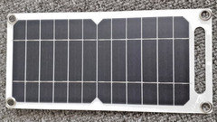 (2) Solar Panels 5v with USB Output & Battery Charging Case (BNIB)