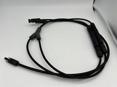PV Y2-1 MM-F 8AWG on Trunk and 10 AWG on Branches 1500v 20A Black wires