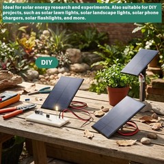 3Pcs Mini Solar Panel DC 6V Polysilicon Solar Cell Charger Module Solar DIY S…
