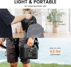 300W 80000mAh Portable Power Station for Camping & Emergencies