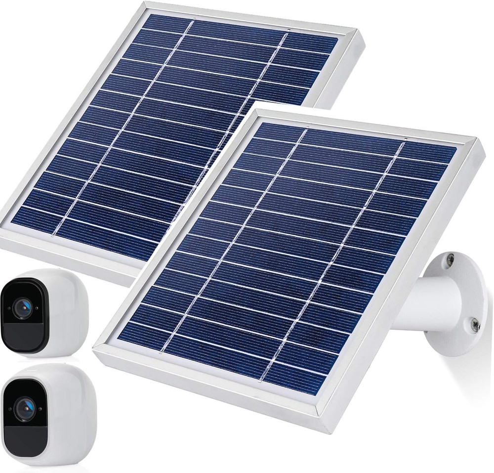 Solar Panel Compatible with Arlo Pro and Arlo Pro2 Camera,11.8Ft Power Cable and
