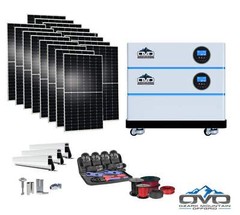 8KW OMO All-In-One Customizable Stacking Inverter/Battery System 120/240 11000W