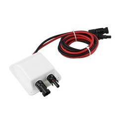 UV Resistant ABS Solar Double Cable Entry Housing 2m 10AWG Tinned Copper