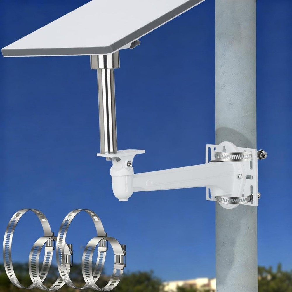 Compatible Starlink Mini Wall and Pole Clamp Mount Kit, Starlink Mini Compatible