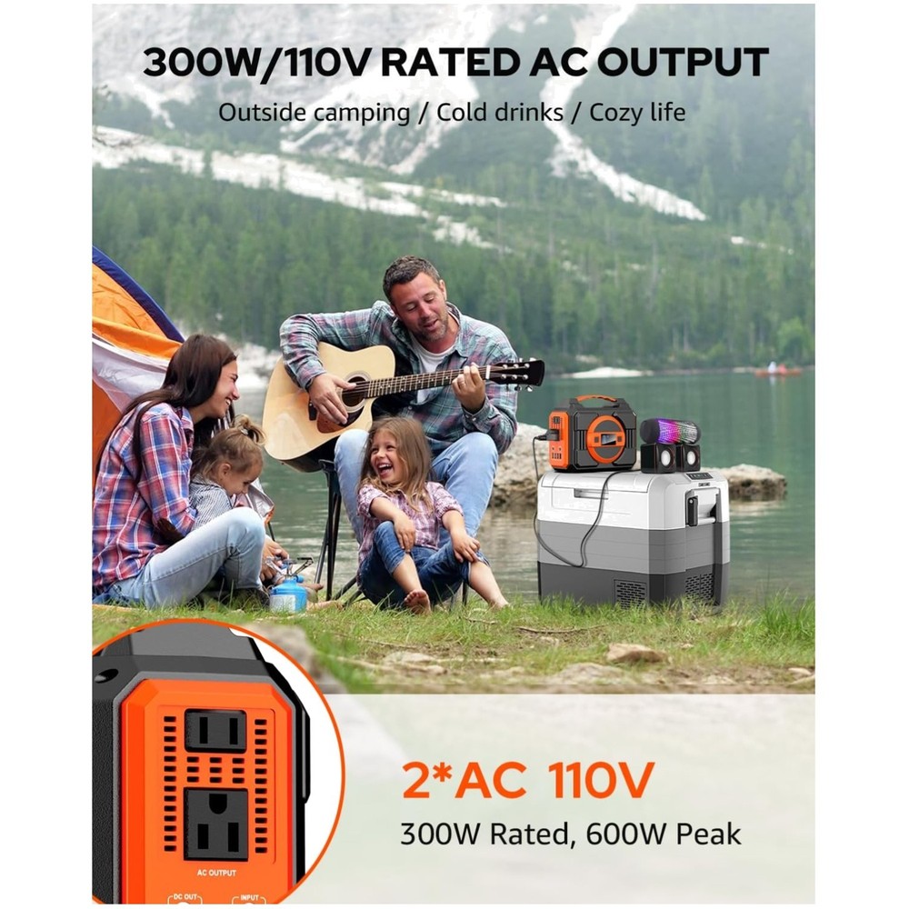 Portable Power Station 220Wh Backup Battery