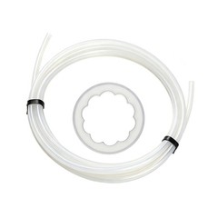 PTFE Feed Guide Tube for 1.75mm Print Material and 3D Printer Care, 2m