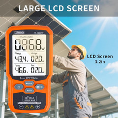 FT-1000W Solar Panel Tester MPPT Meter – 1000W Max Power, 80V/35A PV Module Test