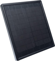 Enlaps External Solar Panel, for Extended Battery Life, Waterproof Connector, Id