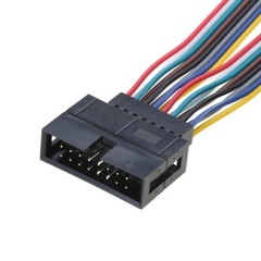 16PIN to 2Pin Super Chassis Front Panel Adapter Server Cable 1007 24AWG