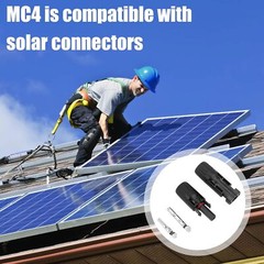 43/10PCS Solar Panel Cable Crimper Tool Kit for Solar Connectors, 10 Pairs Solar
