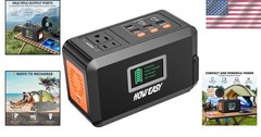 Compact 120W Solar Generator – 88Wh Portable Battery For Camping Needs