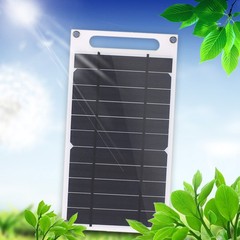 1-7.8W Portable Ultra Thin Monocrystalline Silicon Solar Panel Charger USB GWDP