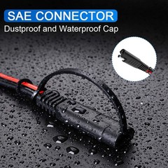 ELECTOP 15ft 10AWG SAE Extension Cable with Quick Connect Disconnect SAE Power C
