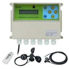 Single Axis Solar Tracker Controller LCD Automatic Solar Tracking Remote Control