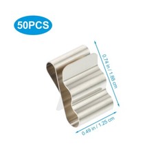 50pcs deicing cable Solar Panel Cable Clip Wiring Frame Clip Wire Clamp