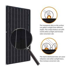 800W Flexible Solar Panel Mono 12V Home RV Boat Camping Power Battery Charging