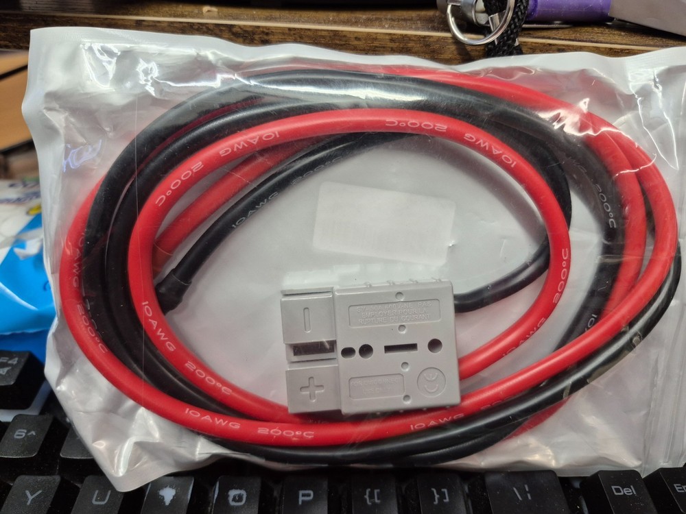 ring terminal connector 10 awg battery adapter cable with o-type terminal and 45
