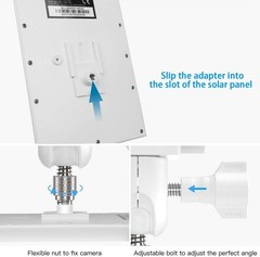Weatherproof Aluminum Gutter Mount for Ring Solar Panel – Adjustable & Durable