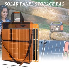 Padded Utility Solar Panel Bag,for Jackery 100 watt Solar Panel,Double Layer …