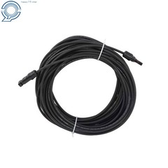4mm² 20M Solar Wire Black+Red UV Resistant Cable with M4 Connector Kit