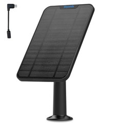 Eufy Solar Panel for Eufycam 3/3C/2C/2Pro/E20/E40/E/S40/S2 – 4W Charging