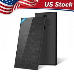 AeternaSol 200W 18BB N-Type Mono 18V Solar Panel Roof RV Boat Off-Grid Battery