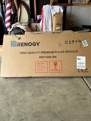 Renogy RSP100DBKUS Solar Panel
