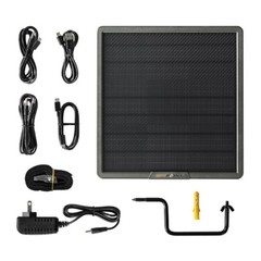 Spypoint 10W Solar Panel (10-Pk) with Battery Pack, Memory Card and Card Reader
