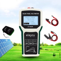 Solar Panel Multimeter MPPT Tester LCD Display VOC Testing Power Meter 5-1800W31