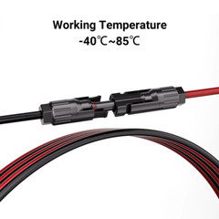 Dabbsson 2pcs Solar Parallel Connection Cable 0.3m