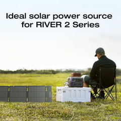 60-Watt Topcon Portable Solar Panel up to 25% Conversion Rate, IP68, Ideal So…