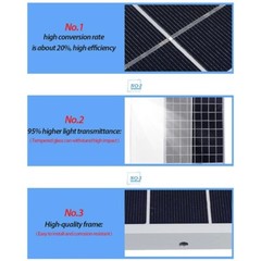 Kit Power Generation Battery Solar Panel Gifts System Charge Controller Inverter