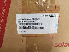 SolarEdge SE-MTR240-NN-S-S1 1Phase 240V Energy Meter W/ Modbus Nema 3R