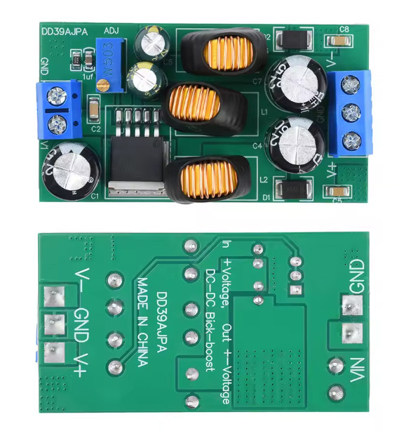 Step-Up Step-Down DC-DC Converter Dual Adjustable Output 60x34x15mm Size