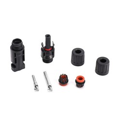 GEYA 10PCS Male Female M/F 30A PV Solar Panel Wire Cable Connector IP67 &Spanner