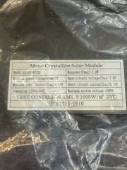 Crystalline Solar Module AS102-0712A 1.2W 7V Mini Solar Panel Kit w/ Cables