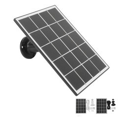 Camera Solar Charging Panel 3W Camera Solar Panel Charger For Emergency Light