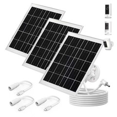 7W Ring Solar Panel Is Specially Designed for Spotlight Cam Battery and Ring Sti