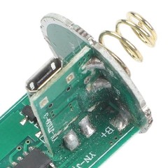 34 2V LED Driver Board Rechargeable Flashlight Switch PCB Circuit Board for DIY