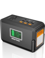 Portable Power Station Solar Generator Power Bank AC Outlet Camping Emergency
