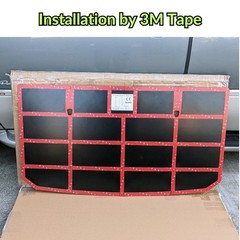 Toyota FJ Cruiser 105W 12V Lensun Hood Solar Panel ETFE Anti Glare Offroad D3