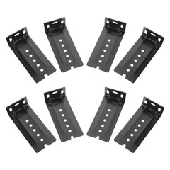 8 Pcs Track Mounting Lifting Lugs Drawer Slide Support Bracket Brackets