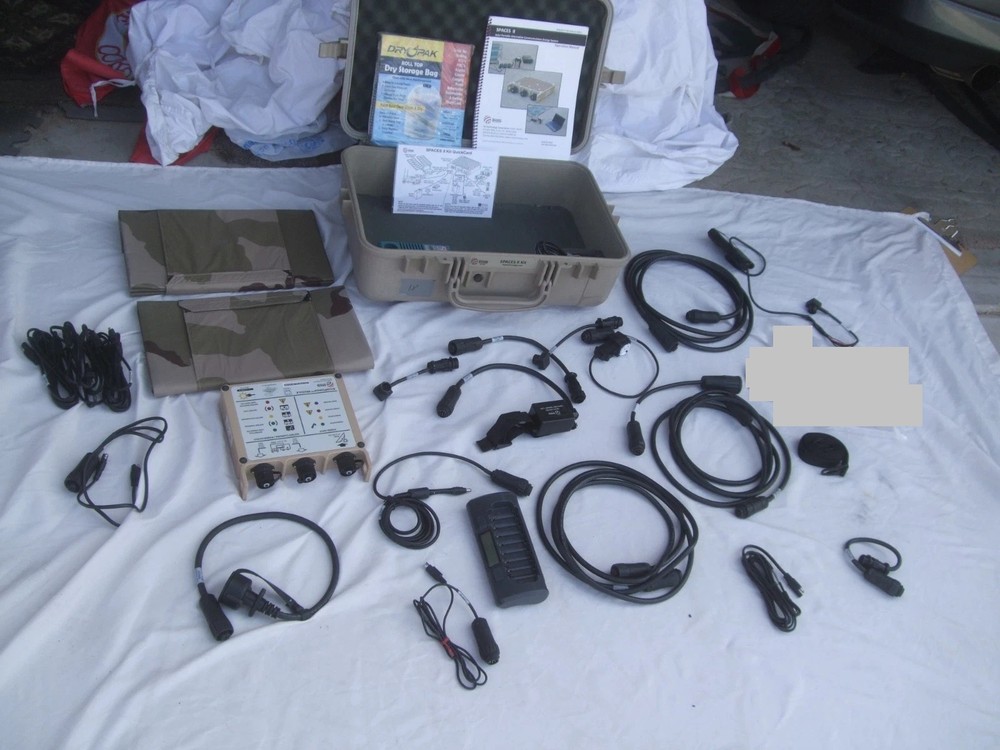 Iris Technology SPACES II Kit USMC Military Portable Solar Energy Field Power