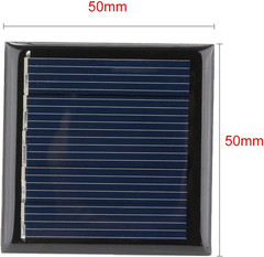 5Pcs 2.5V 100Ma Poly Mini Solar Cell Panel Module DIY for Light Toys Charger 50M