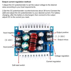 6-40V to 1.2-36V Steps Down Converter Constant Current Power Supply Module
